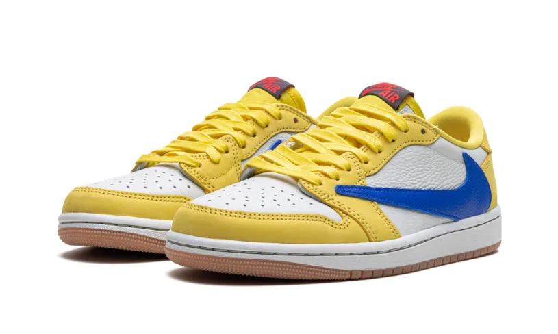 Air Jordan 1 Jordan 1 Retro Low OG WMNS 'TRAVIS SCOTT - CANARY'